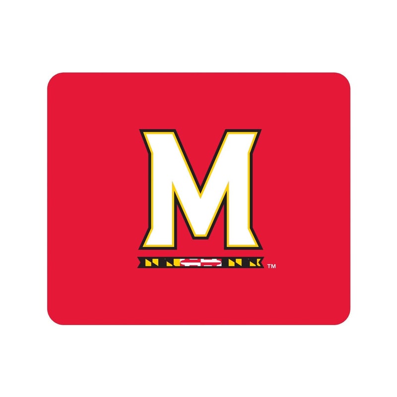 OTM Essentials Mouse Pad, Fabric, University of Maryland Standard/Classic Red - Image 1